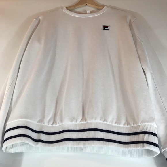 FILA White Crewneck Sweater - Picture 4 of 10